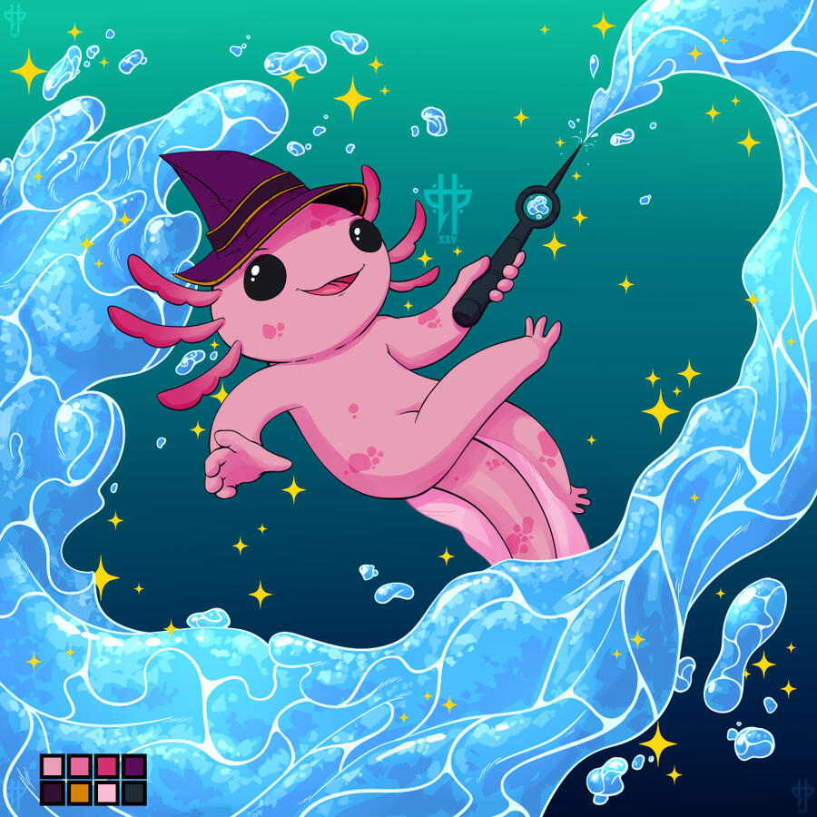 Axolotl Wizard Axolotl Wizard